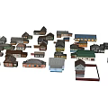 Multiple Detached Villas Models With Various Colors And Different Styles