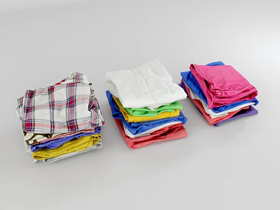 Modern clothes 3d model