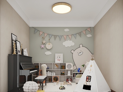 Children's Room Entertainment Area model