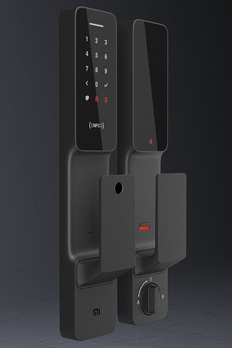 Modern Lock Xiaomi Smart Lock 3d model