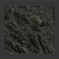 Natural Cave Environment Featuring Rocky Walls Black Car Stone Steps Signpost And Blue Box