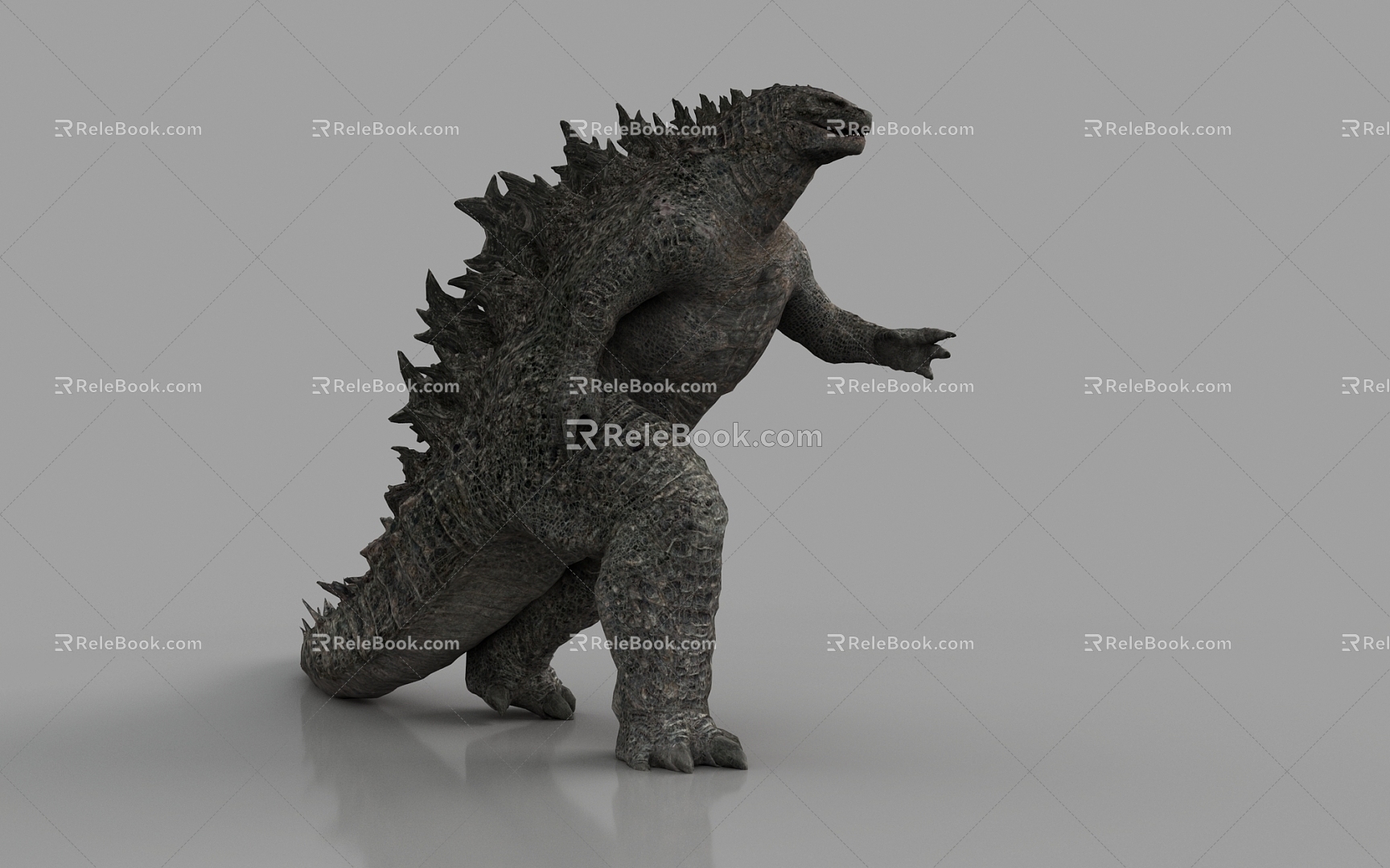 Godzilla Monster Game Character 3d model