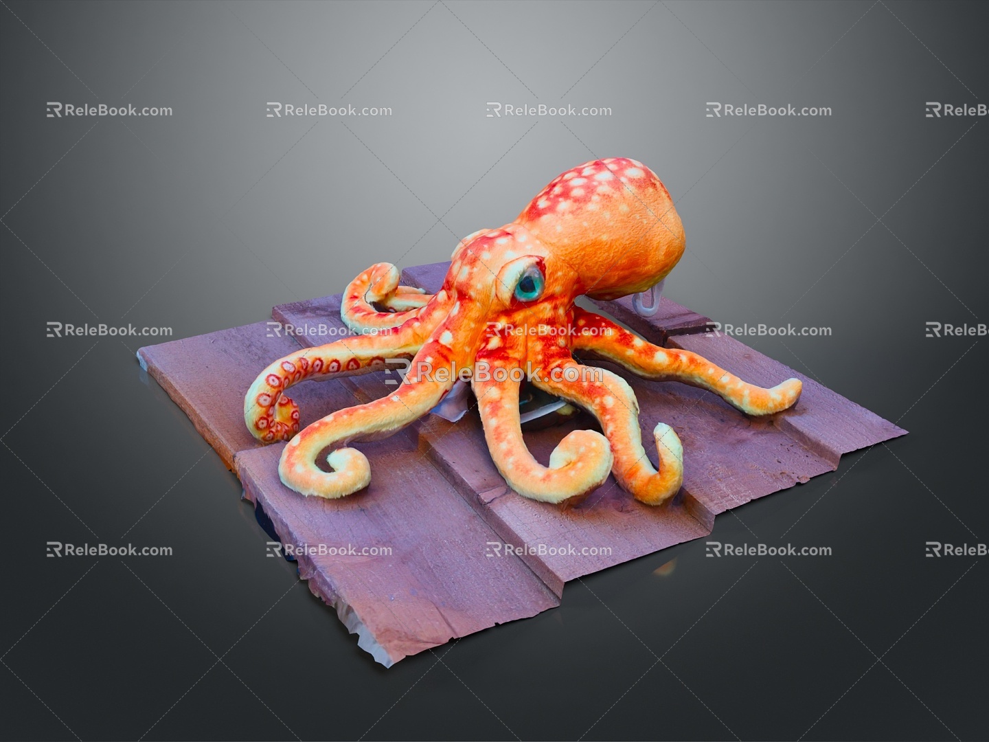 Cuttlefish Squid Cuttlefish Squid Squid Octopus Beads Squid Octopus Octopus Heart-fin Whip Squid 3d model