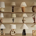 Quiet Ancient Table Lamp Quiet Phoenix Table Lamp Ancient Style Table Lamp 3d model