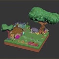 Game Environment Game Scene Fairy Tale Scene Fairy Tale Magic Scene Magic Item Fantasy Scene 3d model