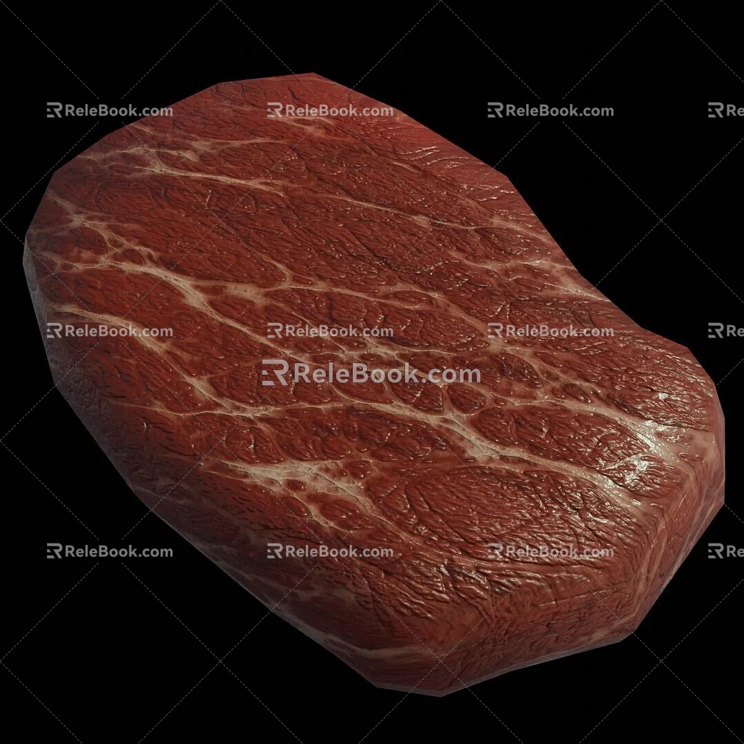 beef food 3d model