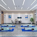 Modern consulting room 3d model