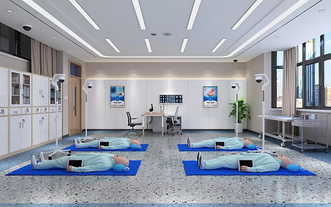 Modern consulting room 3d model