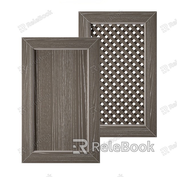 Cabinet door panel model