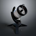 Advanced Astronomical Telescope With Stable Tripod Stand And Metallic Design