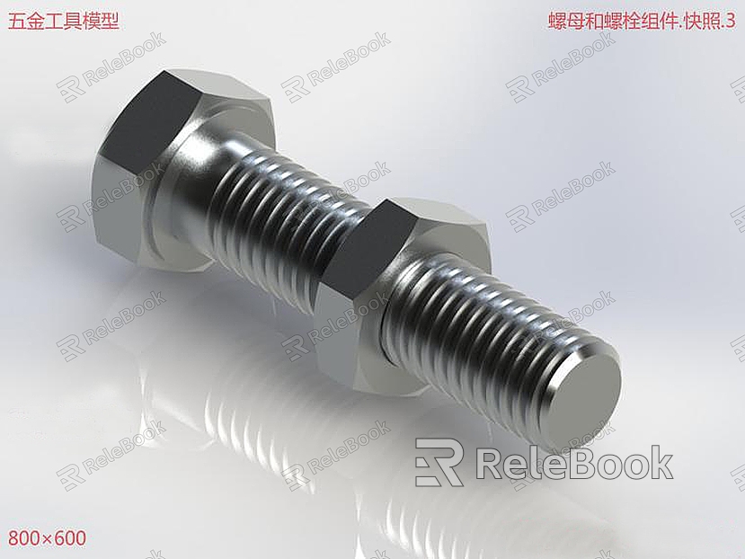 Modern Nut and Bolt Assemblies Nut Bolt Assemblies model