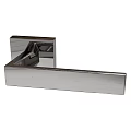 Modern Chrome Door Handle With Sleek Rectangular Design And Polished Metal Finish 3d model