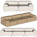 Modern Combination Sofa Double Sofa Multiplayer Sofa Combination 3d model