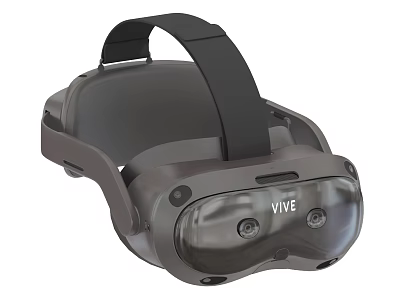 VIVE VR Headset With High Resolution Display For Immersive Smart Digital Experience 3d model