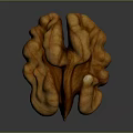 Fresh Organic Walnut With Natural Brown Shell And Nutritious Kernel For Healthy Snack