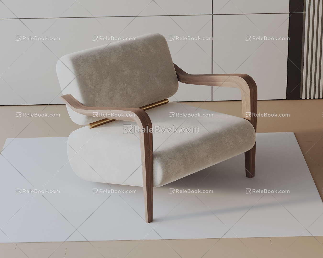 Leisure Chair 3d model