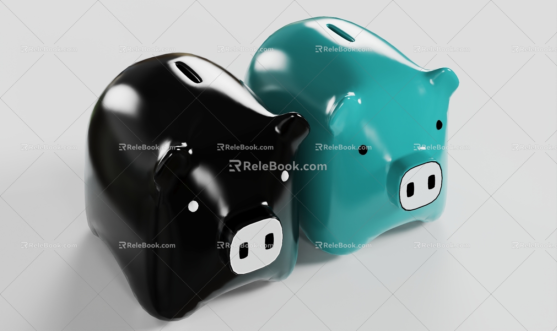 Piggy bank 3d model