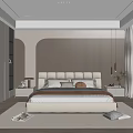 Modern Office Interior With Comfortable Sofa Side Tables Area Rug And Large Window