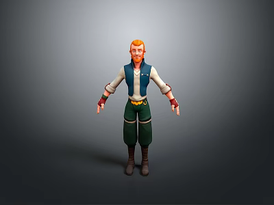Adventurer Trendy Man Trendy Spirit Boy Beach Handsome Bodybuilding Man Bodybuilding Man Bodybuilding Man Fashion Man 3d model