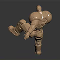 Modern Mecha Warrior Machine Armor Machine Armor Machine Warrior 3d model