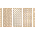 Decorative Metal Room Dividers Featuring Geometric Patterns And Modern Design Styles