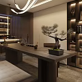 Modern Basement Living Area With Cozy Sofa Coffee Table And Decorative Shelves