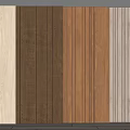 Modern Wall Panels Interior Design With Various Wood Tones And Textured Finishes