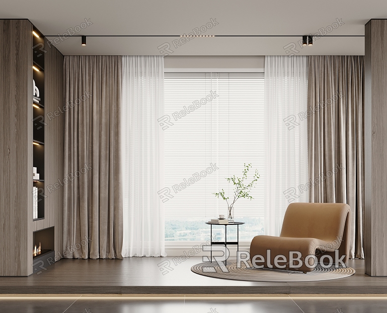 Modern Curtains model