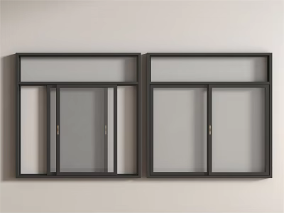 modern windows modern windows combination sliding window casement window 3d model