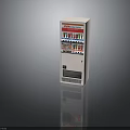 White TIME SAVOR CENTER Vending Machine With Snack And Drink