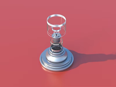 electronic components circuit parts 3d model