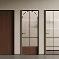 Stylish Swing Doors Collection Featuring Wooden Glass Panel And Arched Top Designs