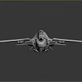 Futuristic Silver Spacecraft Model With Aerodynamic Structure For Cosmic Exploration