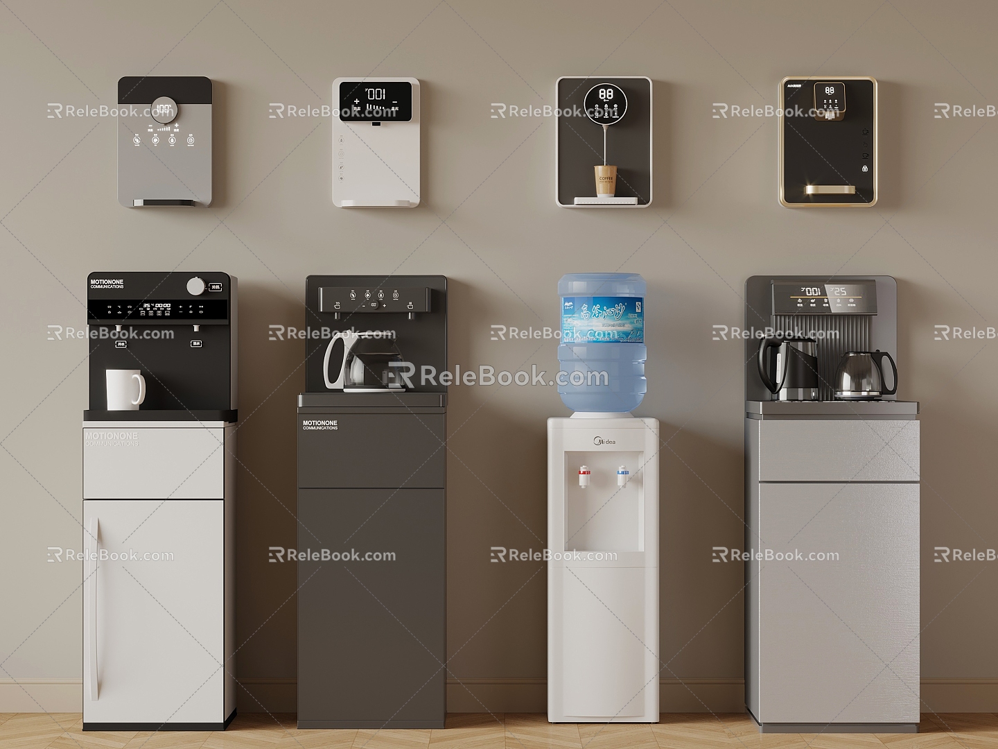 Direct drinking machine Water dispenser Wall-mounted water dispenser Vertical water dispenser 3d model