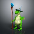 Crocodile Alligator Nile Crocodile carnivore reptile cold-blooded animal reptile 3d model