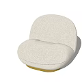 Modern Lazy Sofa Fashion Lazy Sofa 3d model