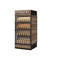 Starbucks Supermarket Refrigerator Coffee Refrigerator Supermarket Retail Refrigerator Large Medium Small Cold Drink Refrigerator 3d model