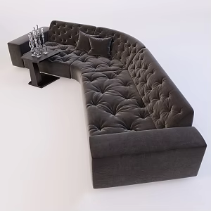 Post-modern shaped sofa 3d model