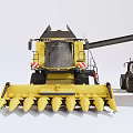 combine tractor 3d model