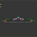 Crossbow Mechanical Crossbow Shift Bow and Arrow Shoot Far Equipment Weapons High-tech Crossbow 3d model