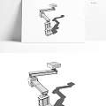 Stable Adjustable Medical Device Arm Support Structure For Healthcare Instruments