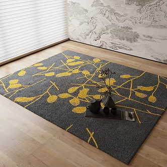 New Chinese Carpet 3d model