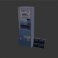 Commercial Change Machine With Digital Display Panel And Coin Dispensing Storage Boxes