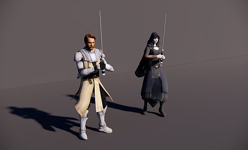 Characters 3d model