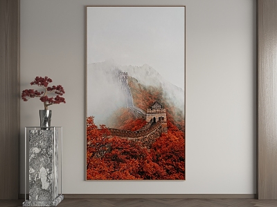 New Chinese Decorative Painting 3d model