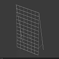 Transparent Grid Display Rack for Organizing Household Items with Sturdy Design