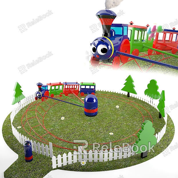 Children's toy train model