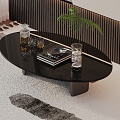 Modern coffee table 3d model