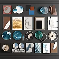 Diverse Modern Wall Decor Collection With Geometric Shapes Circular Designs And Neutral Tones