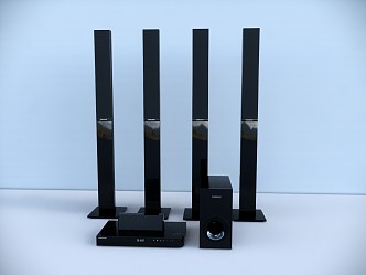 modern sound 3d model